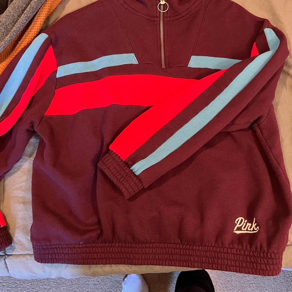 Pink retro sweater
